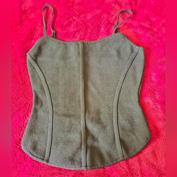 Babaton Sculpt Knit Bustier Camisole. Size M - Picture 5 of 10